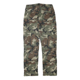 CLOCKHOUSE Mens Cotton Blend Cargo Camouflage Relaxed Tapered Trousers W30 L29