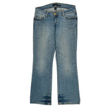 Ecko Unltd Boot Cut Jeans - 30W UK 8 Light Wash Denim