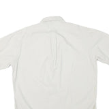 RALPH LAUREN Mens White Short Sleeve Button Down Collar Shirt M Classic Polo