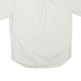 RALPH LAUREN Mens White Short Sleeve Button Down Collar Shirt M Classic Polo