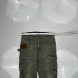 Wrangler Cargo Pants - 32W 30L Gray Cotton