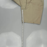 Tommy Hilfiger Chino Shorts - 36W 8L Beige Cotton