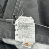 Dickies Carpenter Pants - 36W 31L Gray Cotton