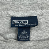 Polo By Ralph Lauren Long Sleeve T-Shirt - XL Grey Cotton Blend
