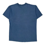 Tee Jays Single Stitch T-Shirt - XL Blue Cotton
