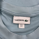 Lacoste T-Shirt - Large Blue Cotton