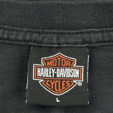 Loud & Proud Harley Davidson Graphic T-Shirt - Large Black Cotton