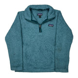 Age 10 Patagonia Fleece - Medium Blue Polyester