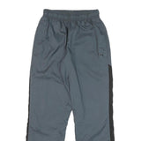 SLAZENGER Mens Polyester Blend Grey & Black Relaxed Straight Trousers W26 L31