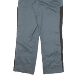 SLAZENGER Mens Polyester Blend Grey & Black Relaxed Straight Trousers W26 L31