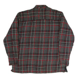 FORCEFIELD Mens Black & Red Check Shirt 2XL Cotton Casual Long Sleeve