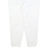 GLOBETROTTER Womens White Regular Fit Straight Denim Woven Cotton Blend Jeans