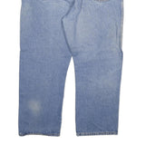 DICKIES Mens Jeans Blue Regular Straight Denim Medium W48 L30 Workwear Zip