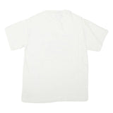 HANES Mens White Graphic T-Shirt M Short Sleeve Crew Neck Pacific Council 1996