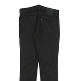 LEVI'S 511 Slim Mens Jeans Black Slim Skinny Denim Raw W34 L32 Stylish