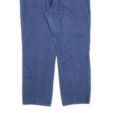 LEE Womens Blue Regular Straight Denim W34 L28 Zip Cotton Blend Classic Jeans