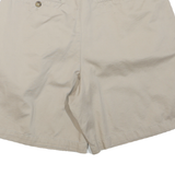 CHAPS Mens Beige Casual Cotton Blend Shorts M W33 Comfortable Summer Fit