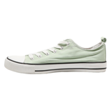 PRIMARK Low Top Trainers Green Canvas Womens UK 8