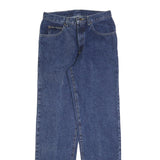LEE Mens Jeans Blue Regular Straight Denim Medium W30 L34 Classic Casual Zip