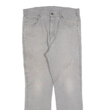 DICKIES Mens Jeans Grey Relaxed Straight Denim W32 L28 Workwear Casual