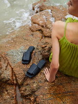 🌽 Peddle Corn leather Sandal