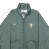 PORT AND COMPANY Mens Green Choir Nylon Jacket M Windbreaker Lightweight Zip