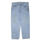 LEVI'S Mens Regular Fit Blue Denim Jeans W38 L30 Classic Everyday Wear