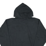 CHAMPION Mens Black Satellite Radio Hoodie L Cotton Blend Pullover Casual