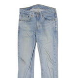 LEVI'S 510 Mens Jeans Blue Slim Skinny Denim Light W28 L26 Zip Cotton Blend