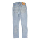 LEVI'S 510 Mens Jeans Blue Slim Skinny Denim Light W28 L26 Zip Cotton Blend