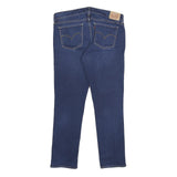 LEVI'S 712 Slim Womens Jeans Blue Slim Skinny Denim Medium W32 L28 Stylish