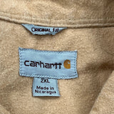 Carhartt Shirt - 2XL Beige Cotton