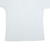 KAPPA Mens White Polo Shirt Short Sleeve Plain L Cotton Blend Casual Sportswear