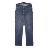 LEVI'S Womens Regular Blue Denim Medium Zip W30 L29 Classic Jean Pants