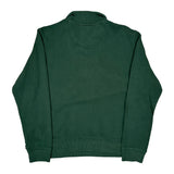 Carhartt 1/4 Zip - Large Green Cotton