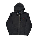 Polo By Ralph Lauren Hoodie - Large Black Cotton
