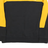 THE NORTH FACE Mens Yellow & Black Crew Neck L Cotton Blend Sweatshirt