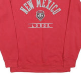 CHAMPION Mens Red New Mexico Lobos Crew Neck S Cotton Blend Sweatshirt