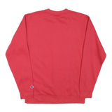 CHAMPION Mens Red New Mexico Lobos Crew Neck S Cotton Blend Sweatshirt