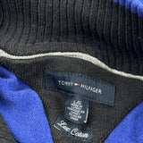 Tommy Hilfiger 1/4 Zip - Large Blue Cotton