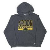RUSSELL ATHLETIC Mens Grey Arden Panthers Pullover Hoodie S Cotton Blend Casual