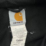 K149 Carhartt Hoodie - Large Black Cotton Blend