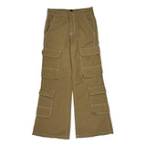 Unbranded Hip Hop Cargo Pants - 29W 30L Brown Cotton