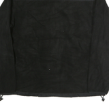 CHAPS Womens Black Polyester Zip Jacket XL Fleece Outdoor Casual Warm