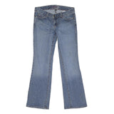 TOMMY HILFIGER Womens Jeans Blue Relaxed Wide-Leg Denim Medium W32 L30 Classic