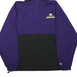 CHAMPION Mens Purple & Black ONU Tigers Hooded Zip Jacket M Polyester Blend