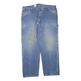 DICKIES Mens Regular Fit Blue Denim Straight Leg Cotton Blend Jeans W40 L30