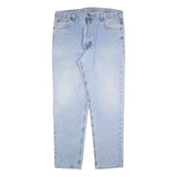 CARHARTT Mens Relaxed Jeans Blue Denim W40 L34 Cotton Blend Zip Pockets