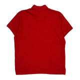 Ralph Lauren Slim Fit Polo Shirt - XL Red Cotton
