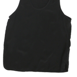 MAJE Womens Black Basic Sleeveless Round Neck Top S Lightweight Summer